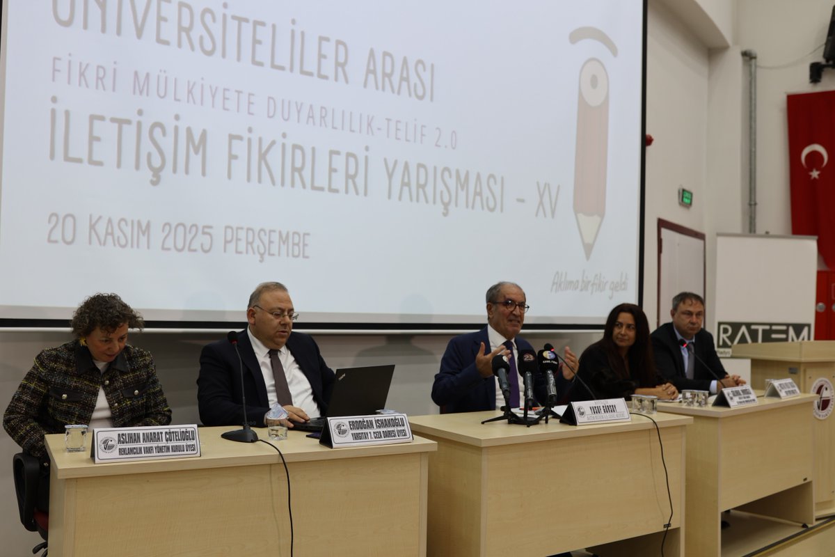 Aklıma Bir Fikir Geldi XV” Sergisi ve Paneli Gerçekleştirildi.

Fırat Üniversitesi ev sahipliğinde, üniversiteliler arası Fikri Mülkiyete Duyarlılık – Telif 2.0 İletişim Fikirleri Yarışması kapsamında düzenlenen panelimiz ve “Aklıma Bir Fikir Geldi” sergimizin açılışını bugün