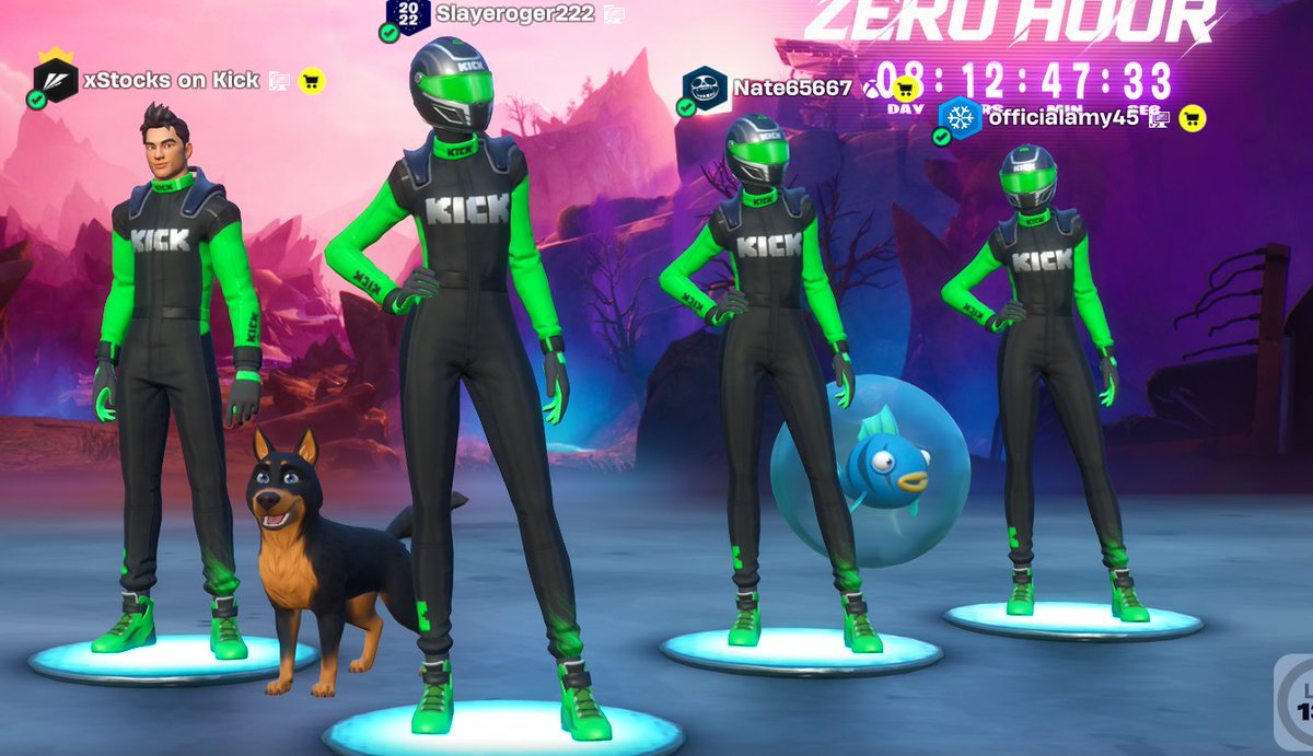 Fire fit right here if you ask me <a href="/KickCommunity/">KICK Community</a> !!!! Repping the fire <a href="/KickStreaming/">KICK</a> skin on Fortnite with <a href="/StocksGFX/">Stocks Design Co.</a> <a href="/officialam46161/">officialamy45</a> and <a href="/Nated3420/">Nate Diaz</a>