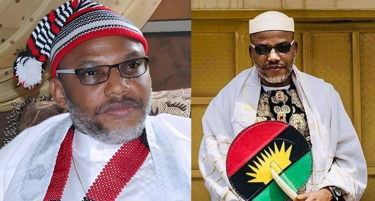 Ohamadike 
They only man wey no shoot bullet or throw bomb but 9ja Ndi Ara call am Terrorist 
Nawa!!!

#FreeNnamdiKanuNow  Ndi Ori
It’s time to move !!