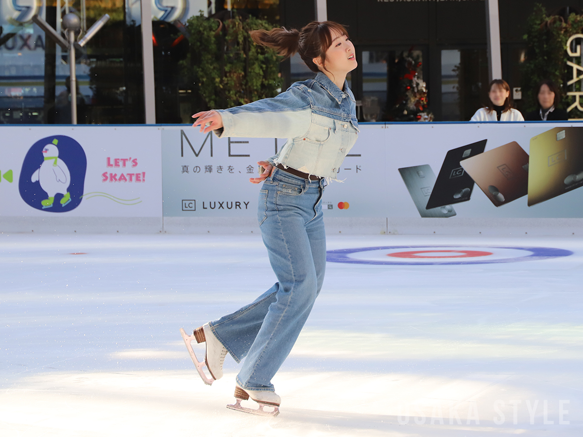 osakastyleNews's tweet image. 本田望結さんが今年も初滑り　グランフロント大阪で「ウメダ☆アイスリンク つるんつるん」 osaka.style/news/57606/

#本田望結 #つるんつるん #アイススケート #グランフロント大阪