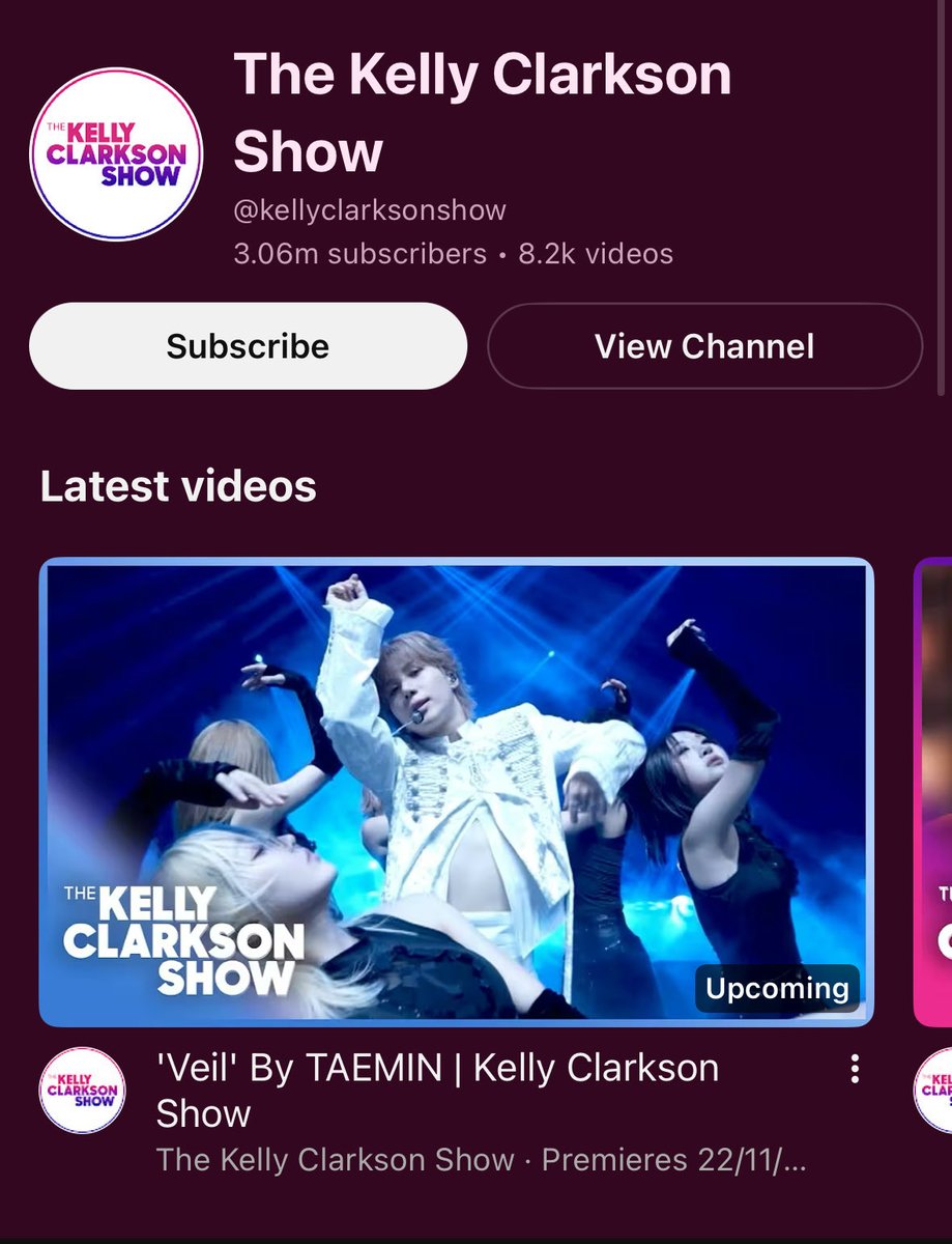taemin_feed's tweet image. TAEMIN is already featured front and center if you look up the YouTube channel of @KellyClarksonTV! 

Go to the video and turn on the notifications for when it premieres!

📺 youtu.be/XpaHCrXxRK0?si…

#태민 #テミン #泰民 #TAEMIN #TAEMCHELLA @TAEMIN_BPM