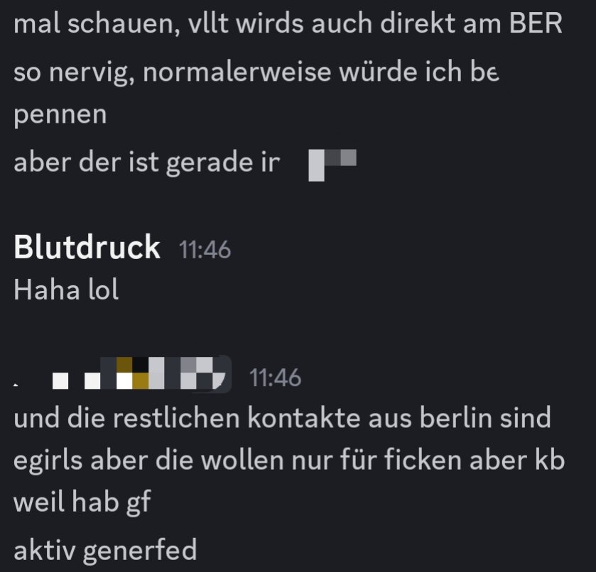 Kollege hat nen Schlafplatz gesucht und schreibt dann das 💀