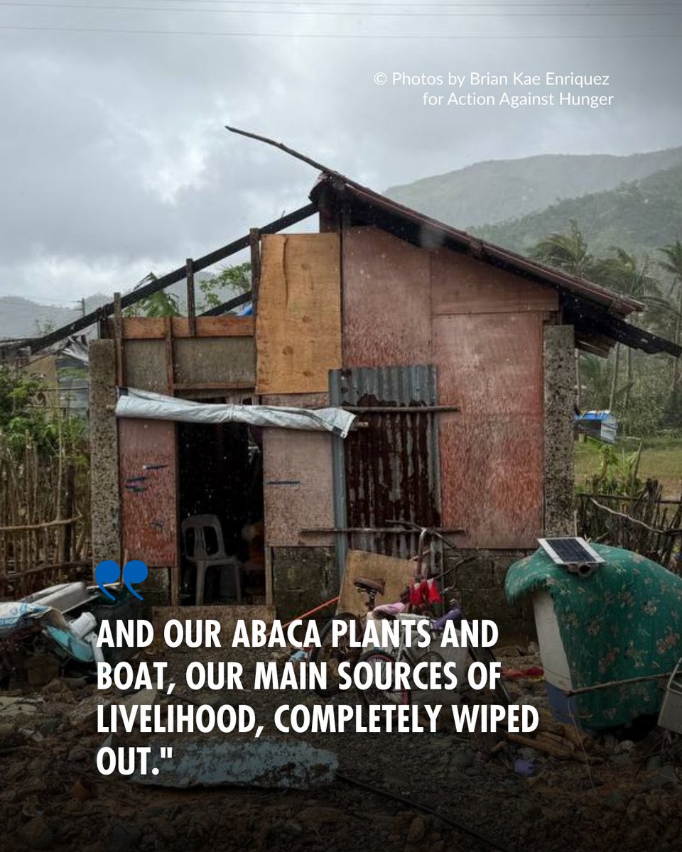 EndHungerPH's tweet image. After #SupertyphoonUwan (#FungWong), families in Baras, Catanduanes returned to homes without hygiene facilities and supplies. With support from @UNICEFPhils and @sidasweden, @EndHungerPH is providing hygiene and water kits to affected communities.