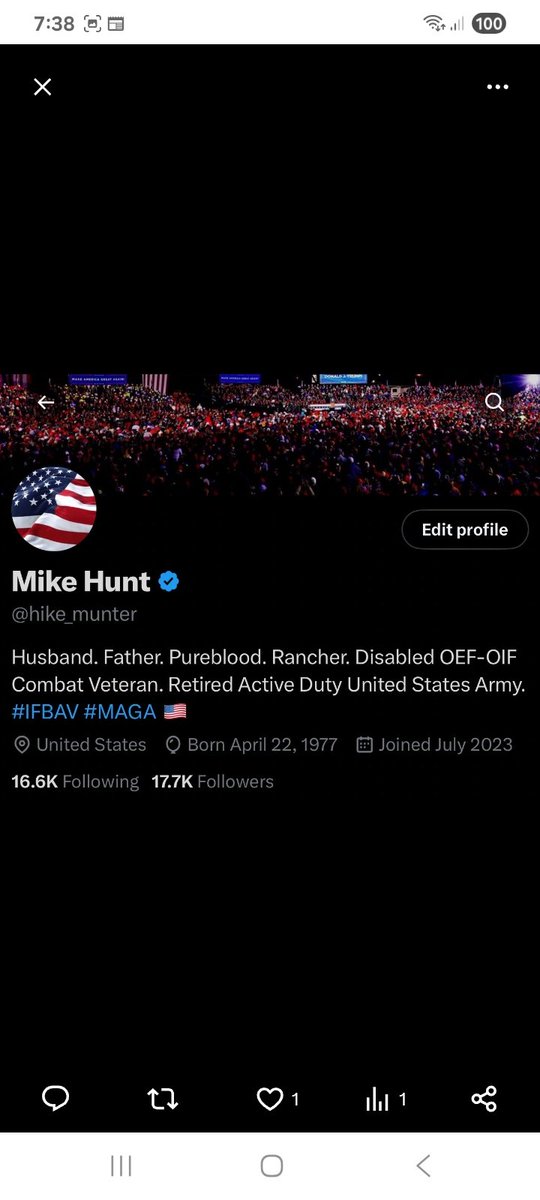 Here's a Army veteran that is having to start over again please come together and support him with helping find his old friends and new ones
<a href="/quantumember/">The Ghost of Mike Hunt</a> 
F&amp;R
💪🫶💯🇺🇸🫡