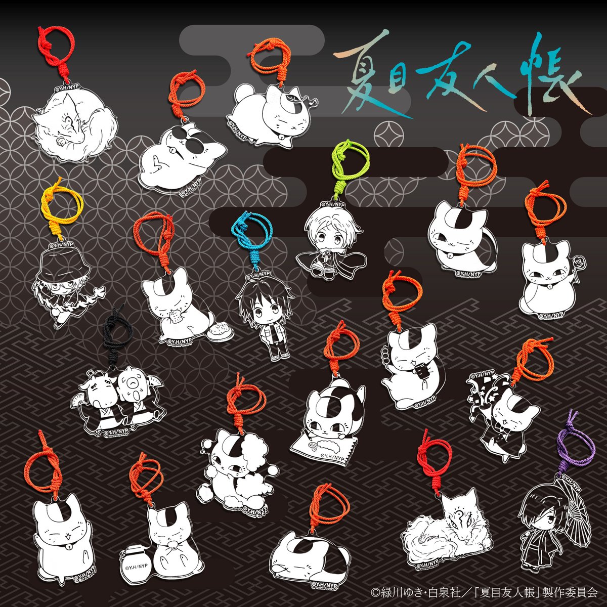 🎁商品情報🎁
gJ character Gよりクリスタルチャームが再登場❣

新しくニャンコ先生やキャラクターたちがチャームになりました🐱
クリア＆ホワイトのシンプルな本体と彫刻式の剥がれないイラスト✨おでかけのお供にもピッタリなチャームです💎

詳細はこちら👇
x.com/gJcharacter_G

＃夏目友人帳