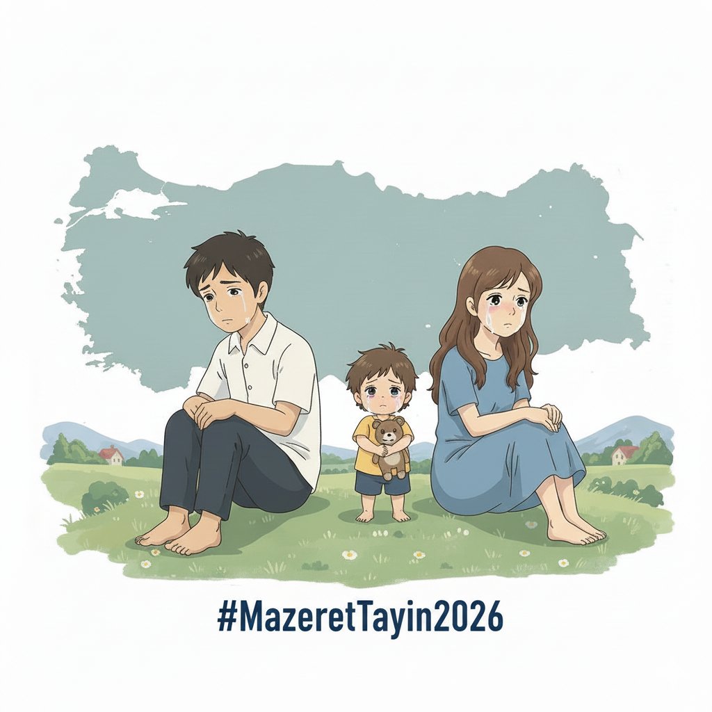 Sayın <a href="/edipuzen/">Edip Üzen</a>
2023 ataması sözleşmeli öğretmenler olarak 3 yılımızı dolduruyoruz.
Aile birliği hakkımızın 2026 mazeret tayini kılavuzunda yer alması için desteğinizi talep ediyoruz.

Aileler 1 yıl daha ayrılık yaşamasın, sesimiz olun. 🇹🇷