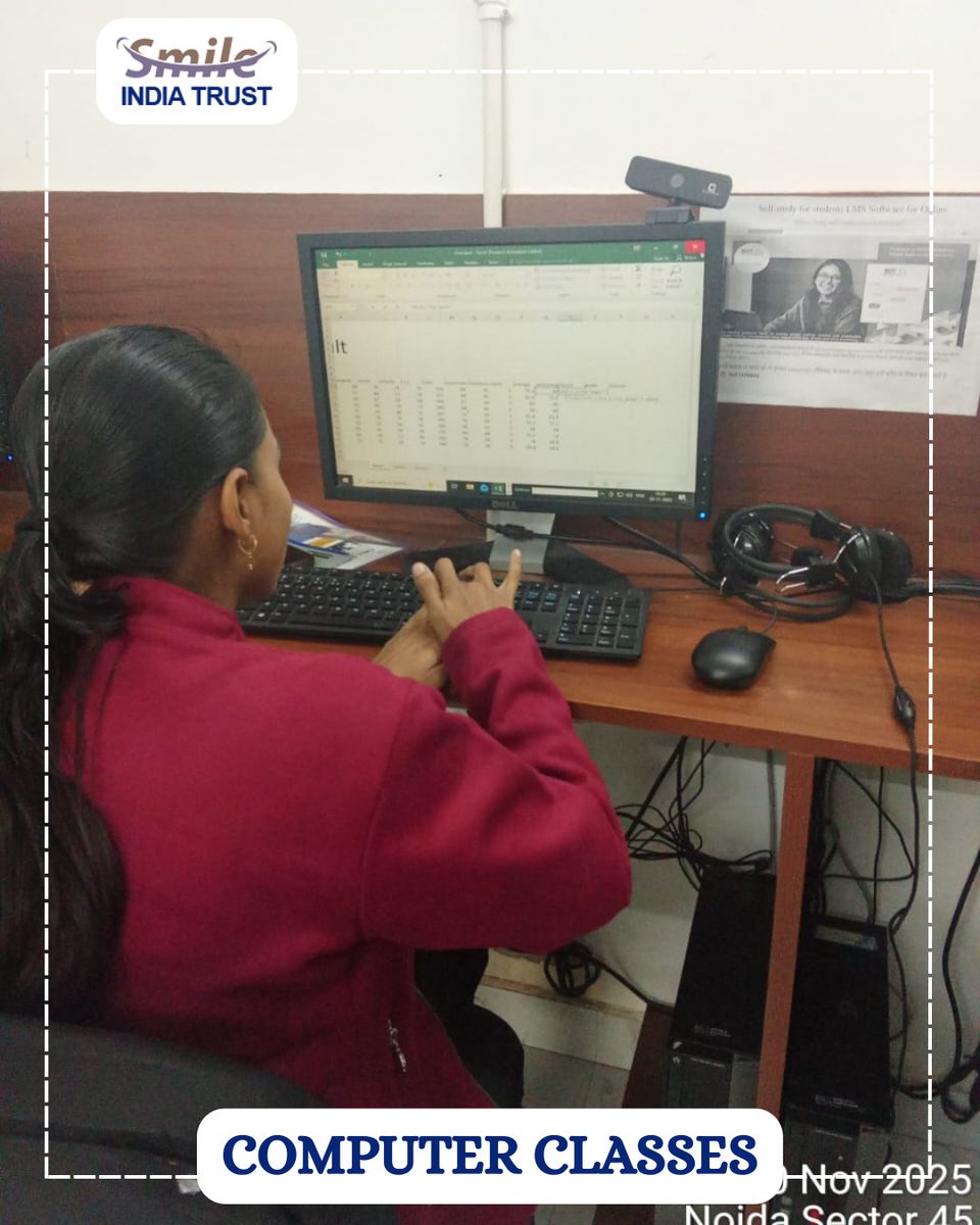 smileindiatrst's tweet image. At Smile India Trust, we are committed to empowering underprivileged youth 

#SmileIndiaTrust #ComputerClasses #DigitalSkills #EmpoweringYouth #EducationForAll #SkillDevelopment #NonProfitWork #CommunityImpact