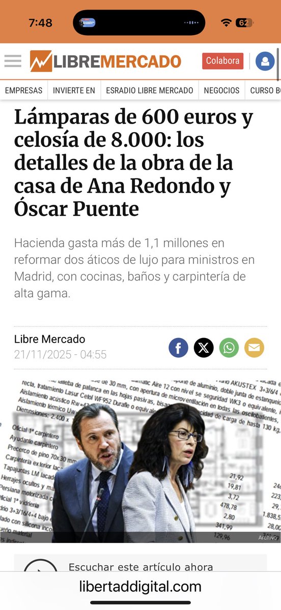 CristinaSegui's tweet image. Madre mía el ático de Glz Amador, ¿eh? libertaddigital.com/libremercado/2…