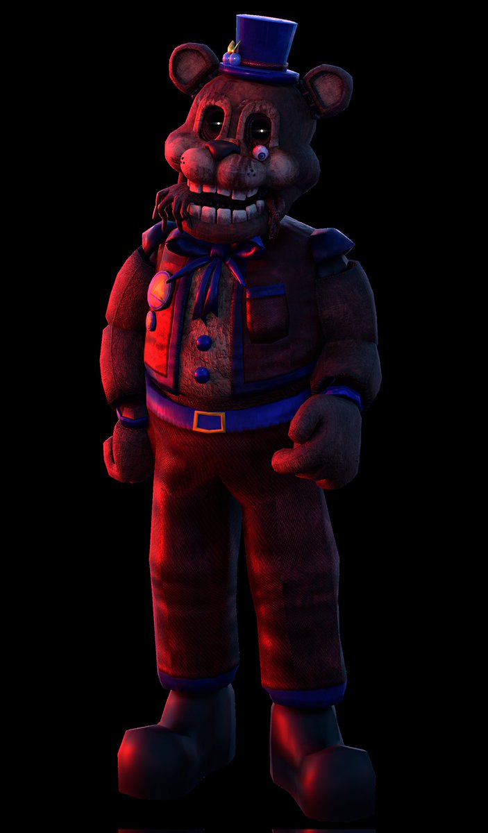 GRIMWORKSNews's tweet image. #GRIMWORKS Modelling:
The Leader has recently been given a new retexture. This was done by &quot;s.magishen&quot; (I don&apos;t know if he has a twitter). I also bring a &quot;cool render&quot; has said by Dark Star and a compare and contrast.
#Roblox #Remodel #freddyfazbear #TheLeader