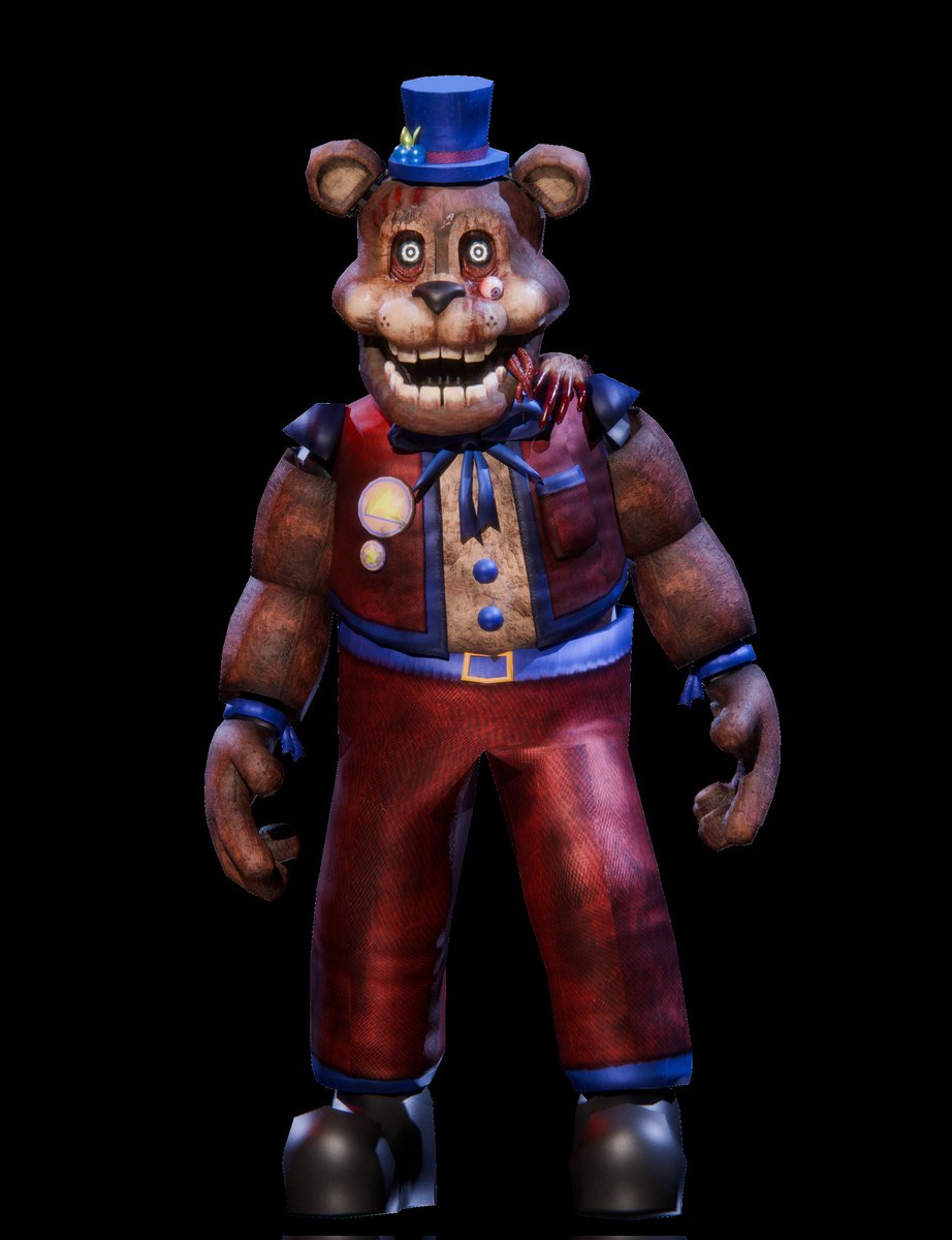 GRIMWORKSNews's tweet image. #GRIMWORKS Modelling:
The Leader has recently been given a new retexture. This was done by &quot;s.magishen&quot; (I don&apos;t know if he has a twitter). I also bring a &quot;cool render&quot; has said by Dark Star and a compare and contrast.
#Roblox #Remodel #freddyfazbear #TheLeader