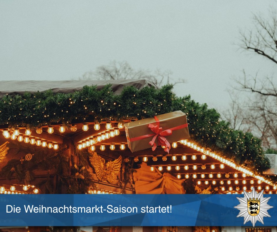 🎄 Weihnachtsmarktzeit!

 Damit ihr sicher genießten könnt:

 🔐 Wertsachen nah am Körper
 🧒 Kinder im Blick
 🍷 Don’t drink &amp; drive
 🤝 Rücksicht im Gedränge
 👀 Verdächtiges melden – Polizei ist vor Ort

 🚨 110/112
