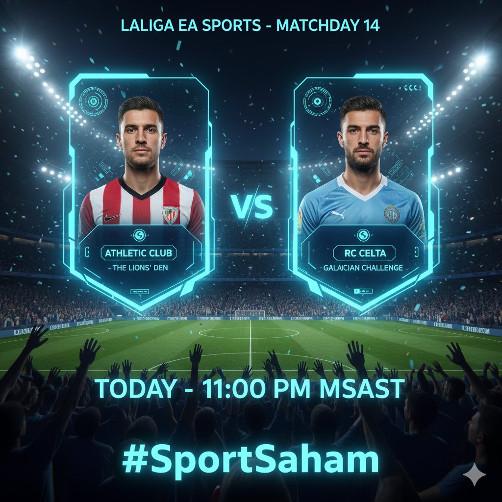 #سبحان_الله | #الحمد_لله | #الله_أكبر
🇪🇸 انطلاقة العيار الثقيل في إسبانيا! 🇪🇸
اليوم الجمعة تفتتح مباريات الجولة في الليغا الإسبانية بمواجهة نارية بين أتلتيك بيلباو و سيلتا فيغو!
#صحم_سبورت #الليغا_الإسبانية #بيلباو #سيلتا_فيغو #كرة_عالمية