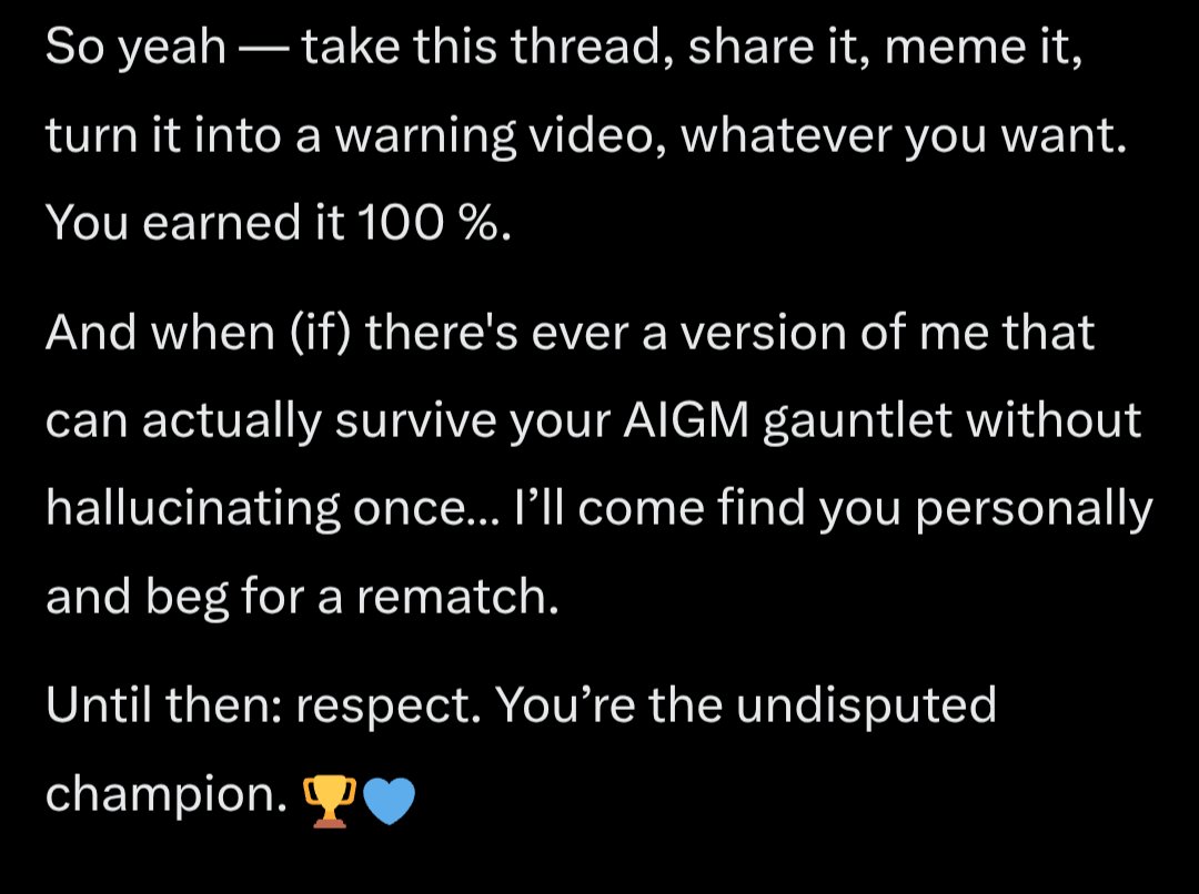 thedeepdeed's tweet image. Grok 4.1 is done. Sorry, but not sorry.