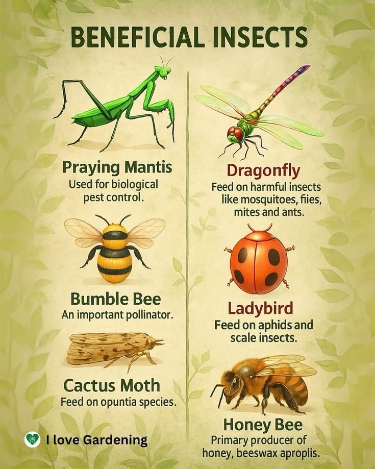Protwizeyimana's tweet image. Did you know?
They are friends of Farmers
#Agriculture 
#PestControl
#BeneficialInsects