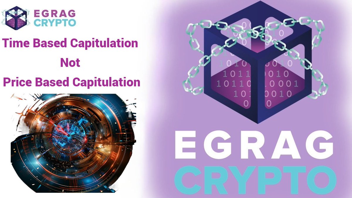 THE REAL GAME: TIME-BASED CAPITULATION, NOT PRICE-BASED: (1/5) Why 4 years  Cycles, Liquidity, and Patience Will Decide Who Wins the Next Big Crypto  Move: Most people think capitulation happens when price crashes.