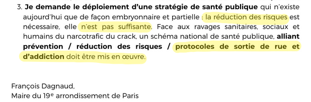 JCQDSE's tweet image. Dans un constat amer, sincère autant que pré-électoral, le maire PS du 19e arrondissement de Paris reconnaît l'échec total de la politique d'accompagnement de la consommation de crack. 

Trop tard, le mal est fait, mais c'est une rupture complète avec la ligne de Grégoire &amp;amp; Co.