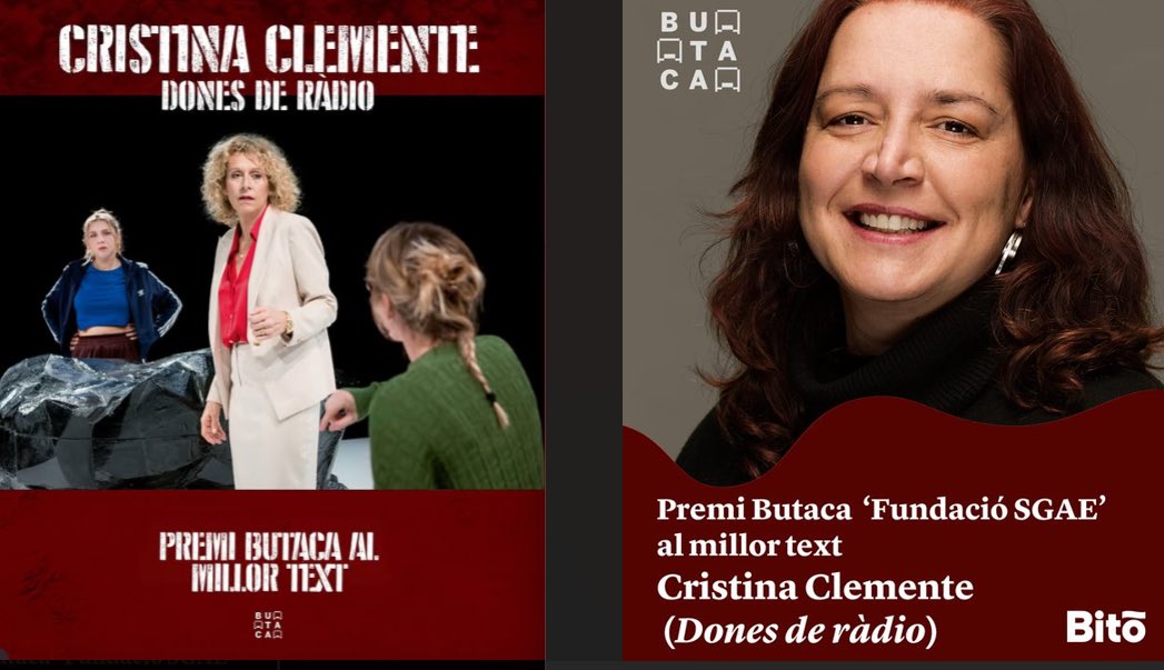 <a href="/LaSagreraEsMou/">La Sagrera Es Mou</a> per les lletres ACULL UNA SESSIÓ LITERÀRIA AMB CRISTINA CLEMENTE, AUTORA GUARDONADA AMB EL PREMI BUTACA 2025. 
21 nov a la Torre de la Sagrera 18:30

lasagrerina.com/la-sagrera-acu…