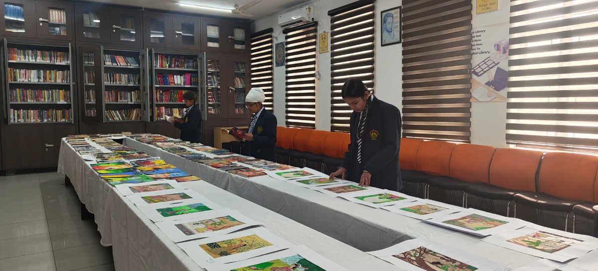 jnvmoga's tweet image. PM SHRI School JNV Moga celebrates Library Week with a vibrant Book Exhibition, inspiring students to explore, read &amp;amp; imagine! 🌟📖
#LibraryWeek #JNVMoga #PMSHRI
@NVS_HQ 
@ChdNvs