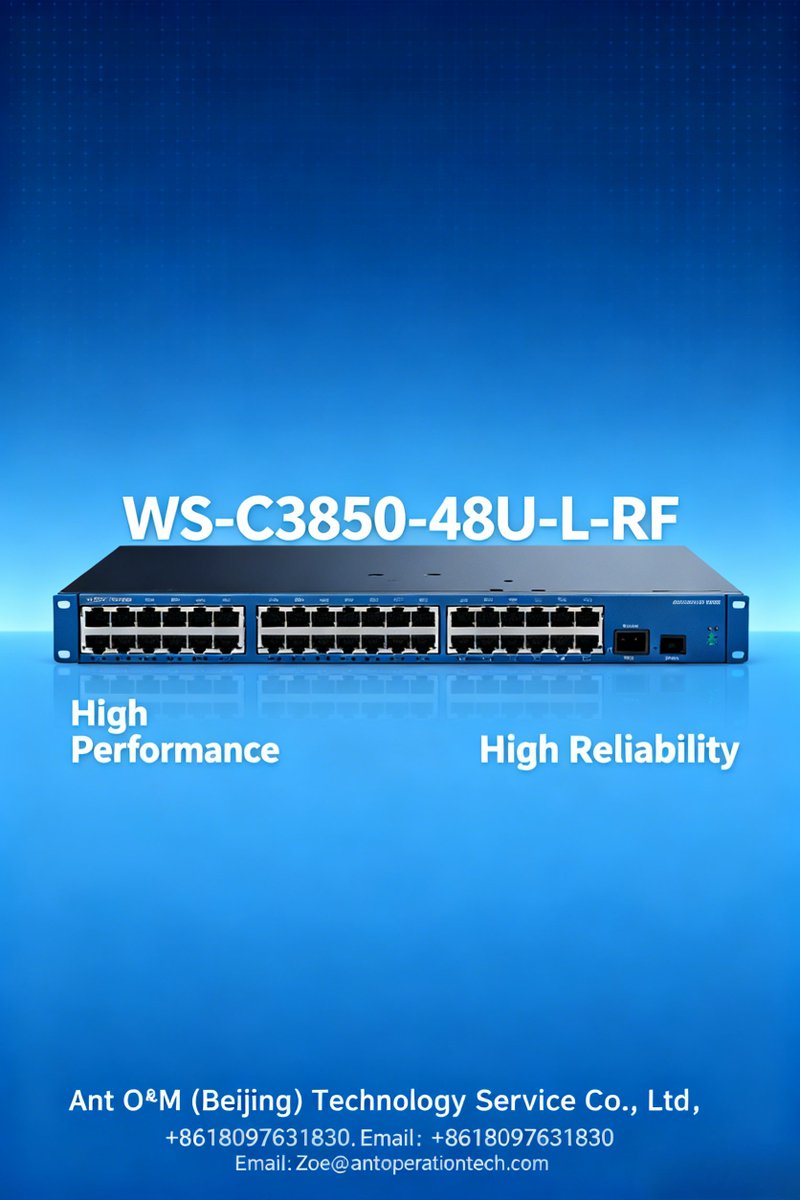 antom_tech's tweet image. 💥 Elevate Your Network with WS-C3850-48U-L-RF!  
Top-tier performance meets rock-solid reliability. Plus, we’ve got plenty in stock—grab yours now and power up your infrastructure! ⚡  

#NetworkingSolutions #Cisco3850 #HighPerformance #InStockNow #SWITCHES