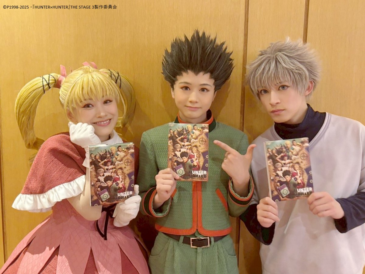 🎀本日発売！👊🏻⚡️／ 『HUNTER×HUNTER』THE STAGE 3 Blu-ray&DVD