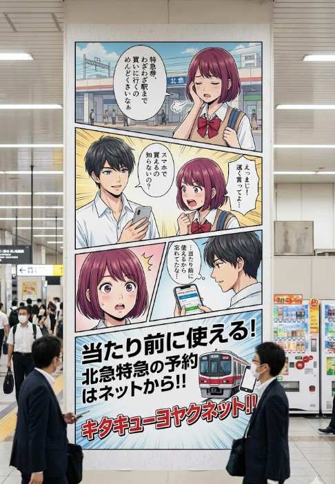 広告っぽいのも生成させてみた