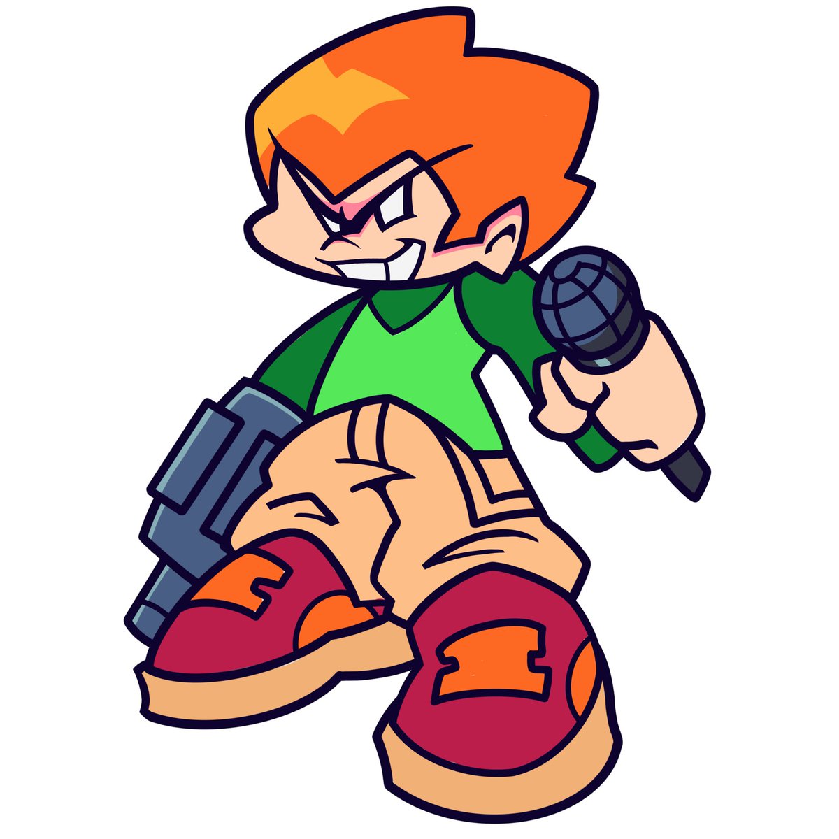 funnyfunker11's tweet image. Pico cuz why not #fnf #pico #fnfpico #fridaynightfunkin