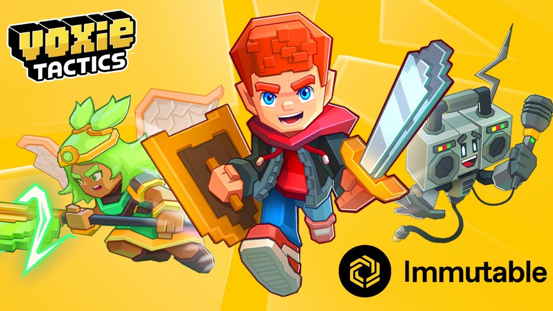 Immutable's tweet image. The arena awaits. @VoxieTactics is live on Immutable Play!
 
A pixel-powered tactical RPG where brains beat brawn, and every move could turn the tide. 

Pick your class, forge your combo, and outsmart opponents in grid-based battles where tactics &amp;gt; speed.

Define your legacy:…
