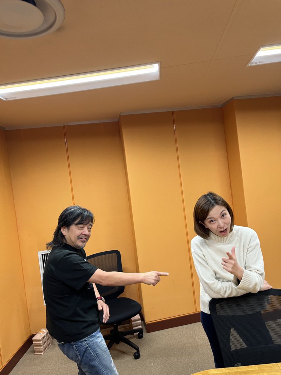 tobefr797's tweet image. 【翔べ！FRI-TAG‼︎】始まります！！
今日はB.O.Kの新曲を初オンエアしますよ🎉
お楽しみに♪

今日もみなさんからのメッセージお待ちしてます💌
fmnagano.co.jp/fritag/
📩tag@fmnagano.co.jp

今日のいのちゃんと鬼ちゃんです📸
#とべフラ #FM長野