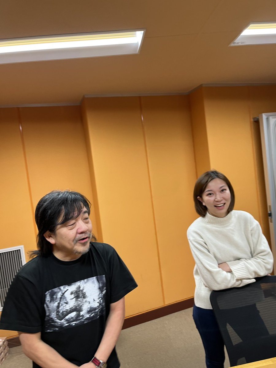 tobefr797's tweet image. 【翔べ！FRI-TAG‼︎】始まります！！
今日はB.O.Kの新曲を初オンエアしますよ🎉
お楽しみに♪

今日もみなさんからのメッセージお待ちしてます💌
fmnagano.co.jp/fritag/
📩tag@fmnagano.co.jp

今日のいのちゃんと鬼ちゃんです📸
#とべフラ #FM長野