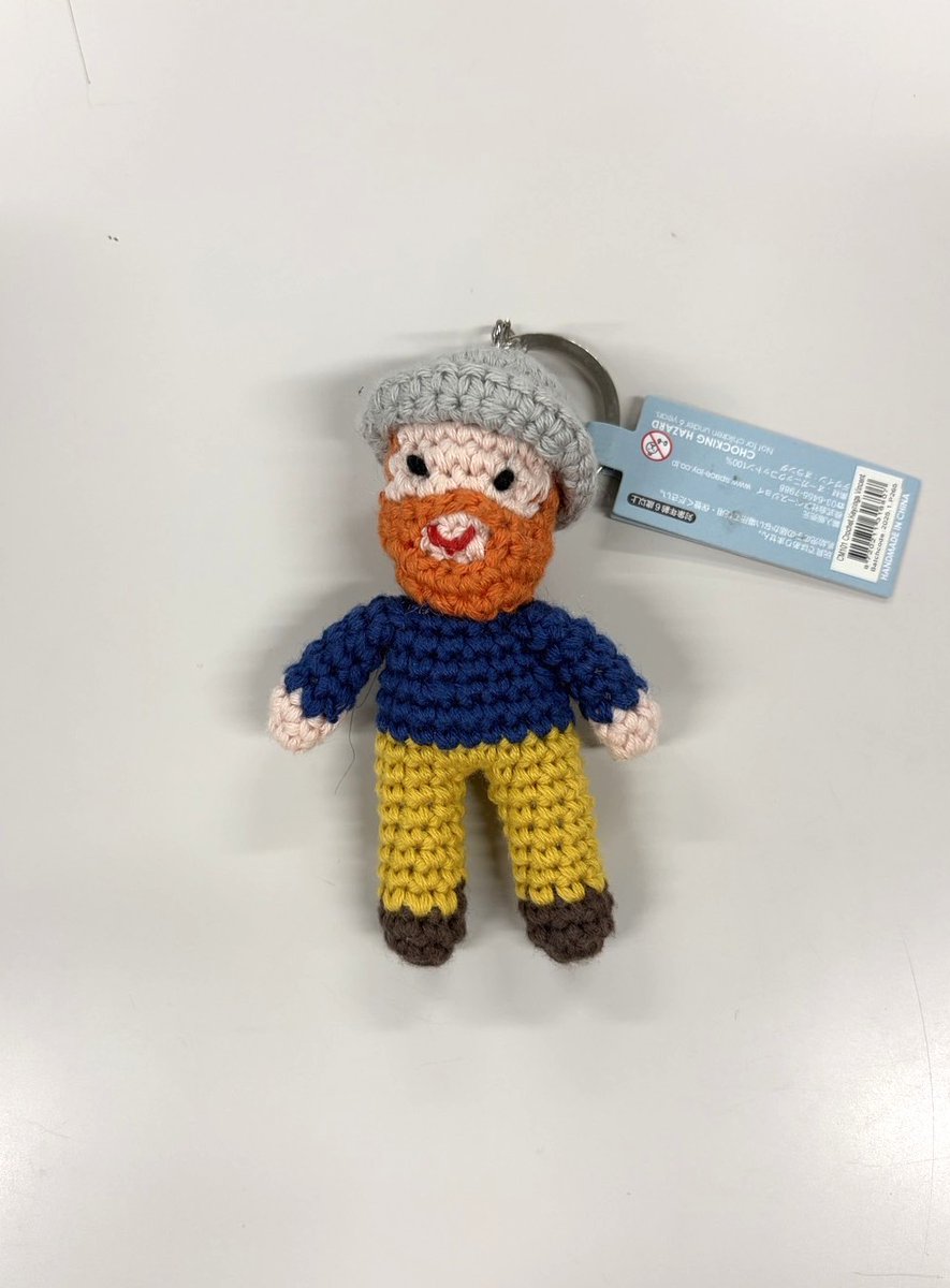 グッズ情報】 「ゴッホ Crochet Keyling Vincent」 入荷しました。