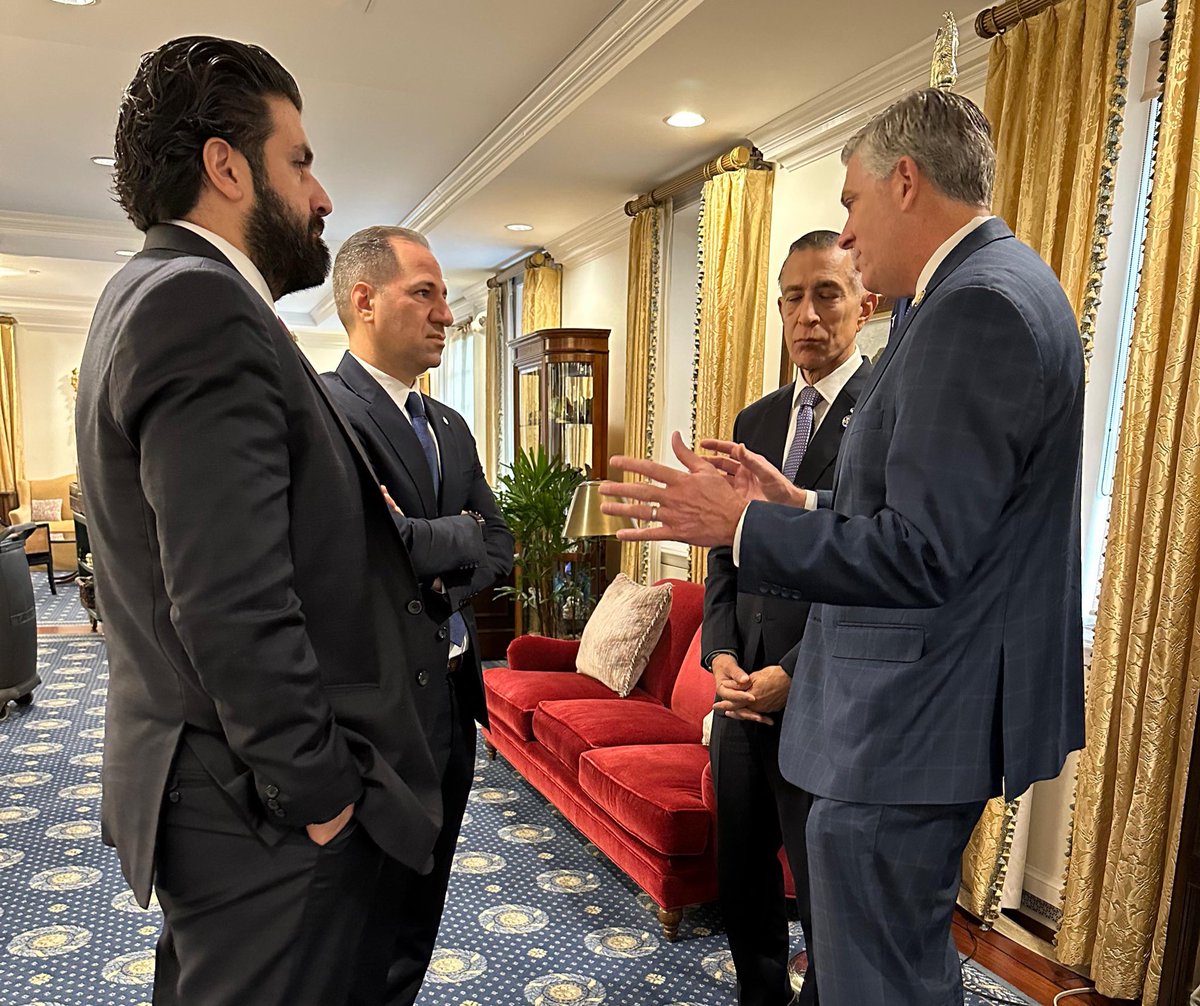 Always a pleasure discussing Lebanon - US relations with my dear colleagues <a href="/DarrellIssa/">Darrell Issa</a> and <a href="/DarinLaHoodIL/">Darin LaHood</a>