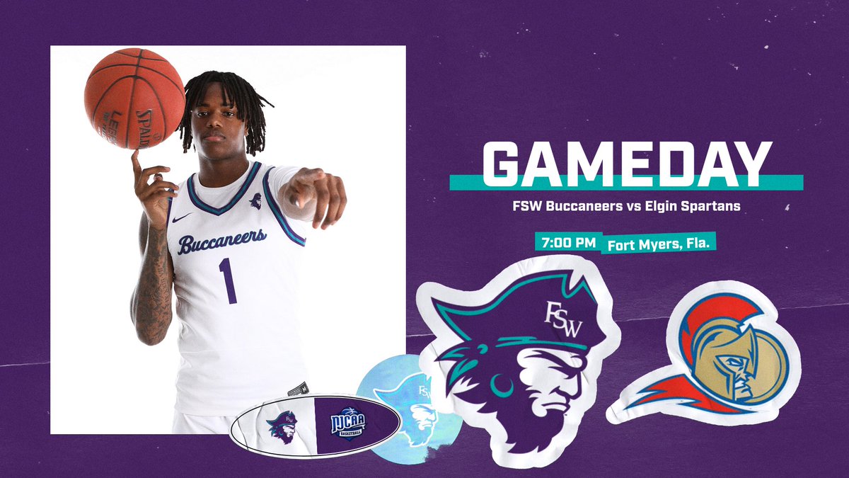 FSWBucs's tweet image. IT&apos;S GAMEDAY BUCS FANS! We have your Friday night plans as the Bucs tangle with the Spartans in primetime in the Arena
🏀 vs. Elgin
🕖 7:00 PM
🏟️ Suncoast Arena
📺 FSWBucs.com/FSWBucsLive
📊 tinyurl.com/3jjrdh6w
📰 tinyurl.com/4nsdujfr
🎟️ tinyurl.com/ykxhmcuh