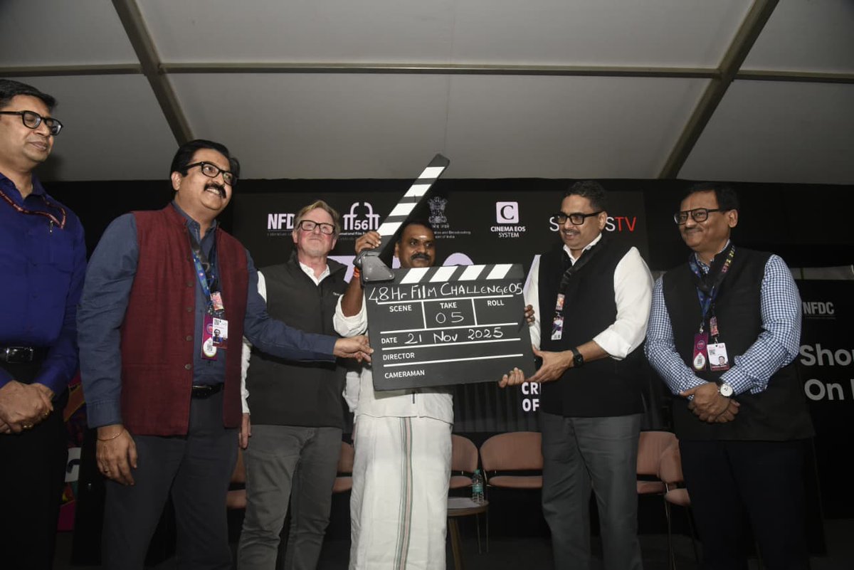 🎬🔥 The most thrilling race at #IFFI56 is ON! Creative Minds of