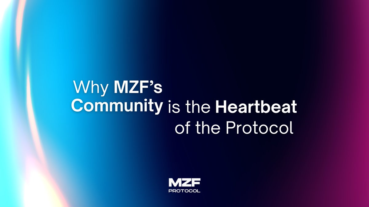 mzf_protocol's tweet image. A protocol is only as strong as the people who believe in it. 
The MZF community is the heartbeat that makes everything possible

Funding models can be built
Smart contracts can be written
AI scoring can be perfected

But none of it matters without a community that understands…