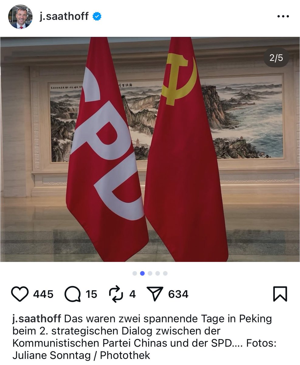 RakMakkabi's tweet image. Bild des Tages.
#SPD