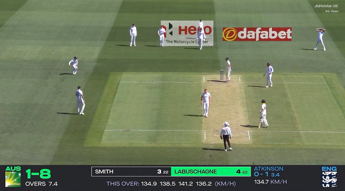 We are seated for another Smith and Marnus masterclass😌