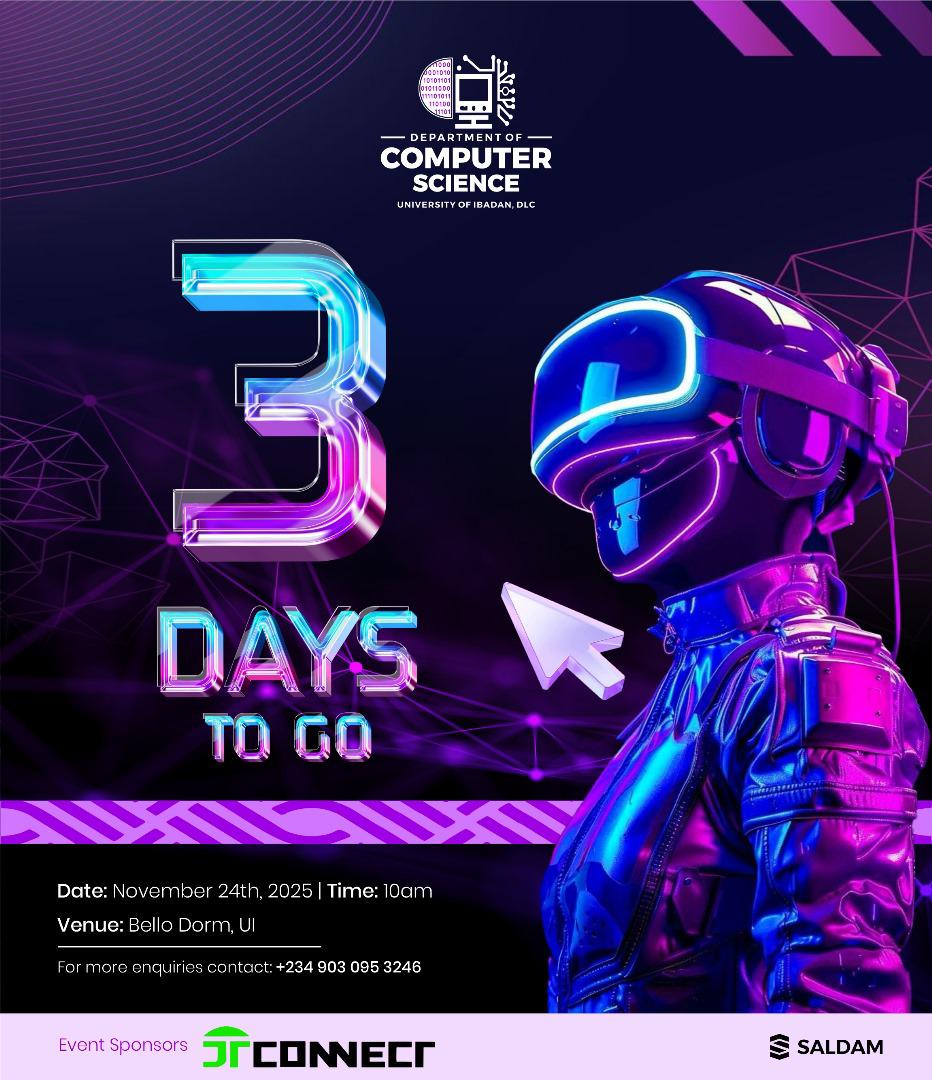 jtconnect2's tweet image. We’re thrilled to be part of the Tech Class hosted by the Dept. of Computer Science, UI 🎓

💻 Python Class
🧠 Intro to Tech &amp;amp; Computer Science
🌐 Web3 Session

Powered by @JTConnect — educating, empowering &amp;amp; connecting young builders through Web3, blockchain &amp;amp; community growth