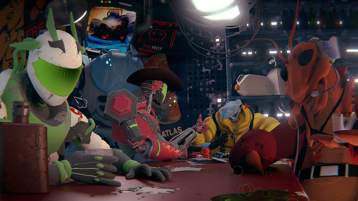 Nitnass's tweet image. We definitely need some kind of bar in #Mycopunk