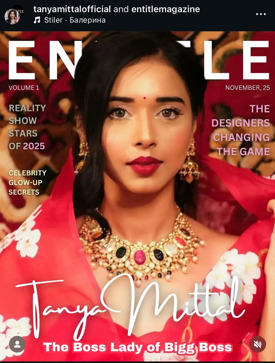 LoveSin35377263's tweet image. #TanyaMittal still in BB earning money from Brand promotion and magazine cover whereas other bitching about her ..