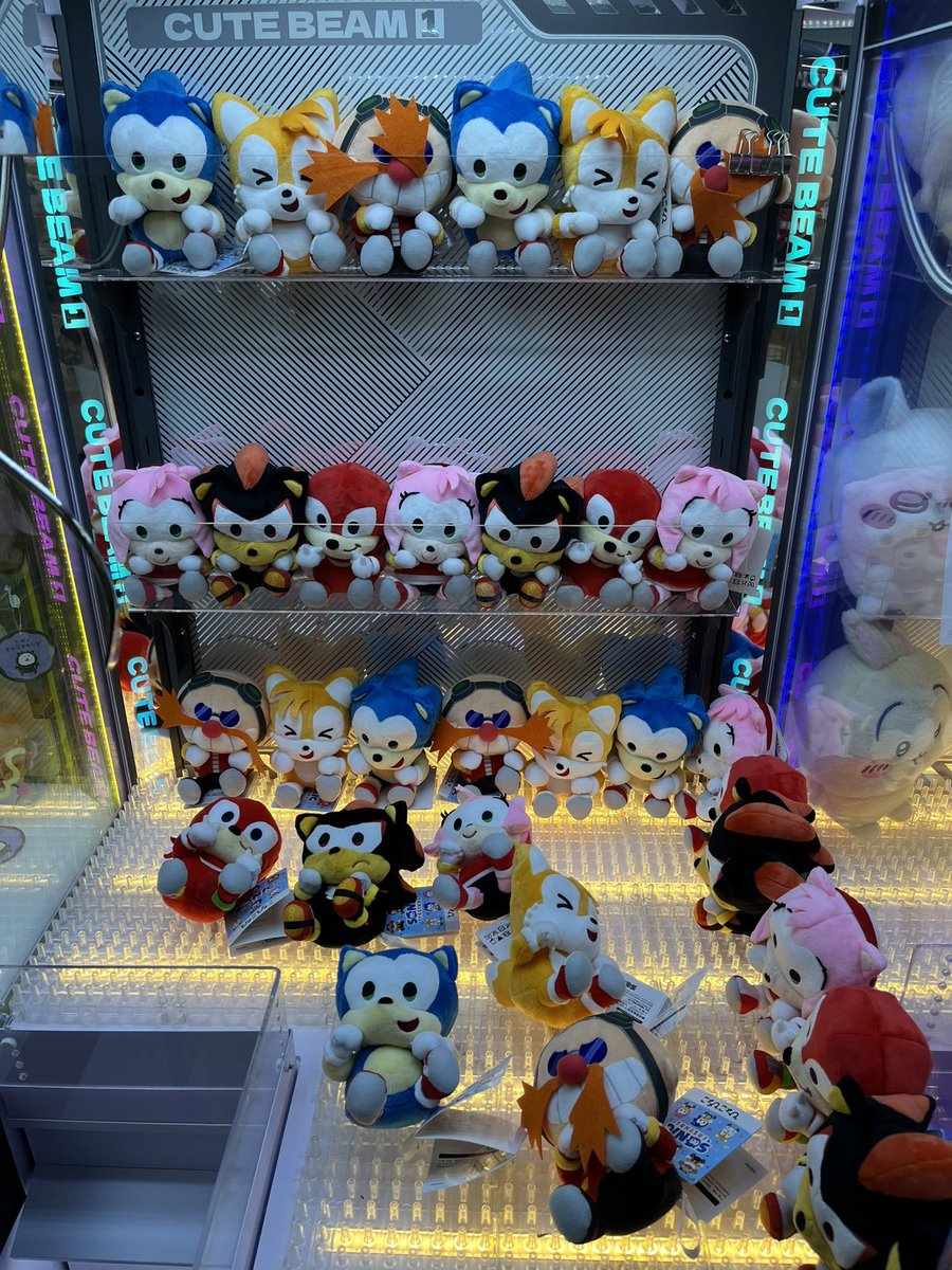 SONIC&FRIENDSひょこぴょこぬいぐるみ コンプリート 全種コンプ