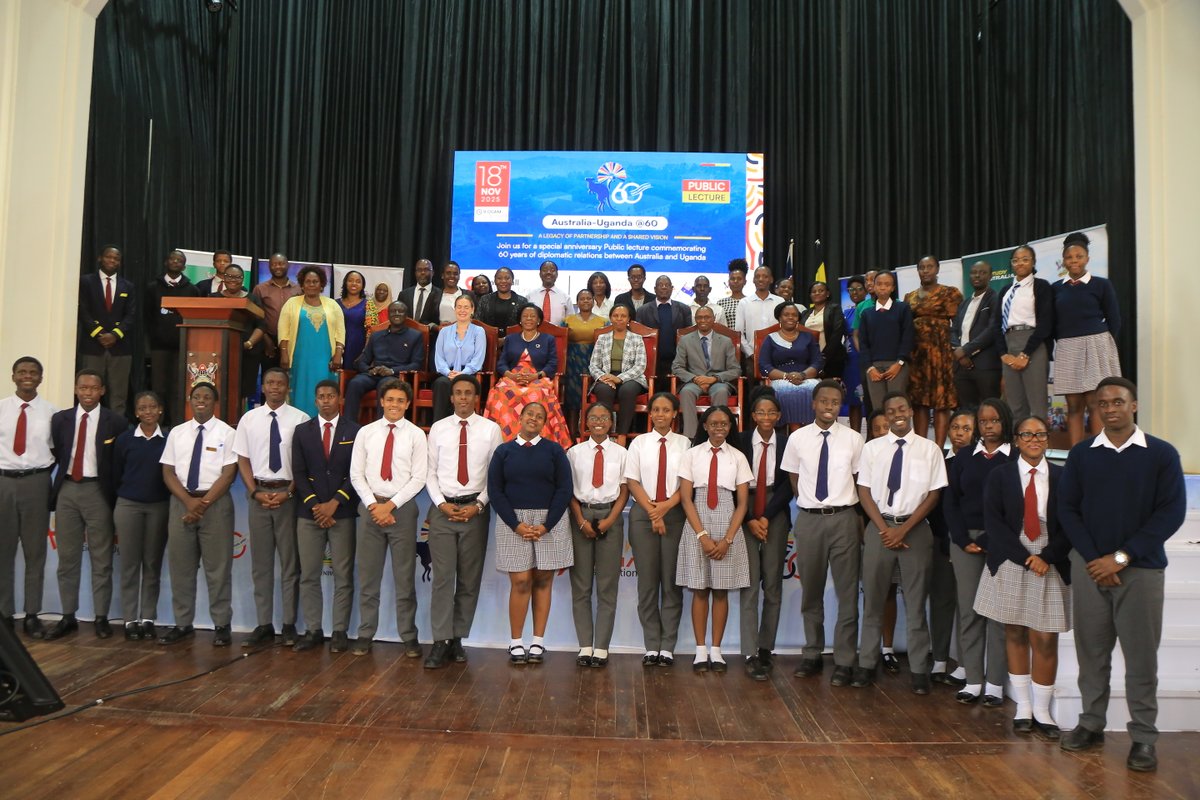 We joined the Australian High Commission, the Australian Alumni Association (A3U), and Makerere University in commemorating 60 years of diplomatic relations between Uganda and Australia at a high-level public lecture. Our Senior Manager of Partnership represented CIUG on a panel.