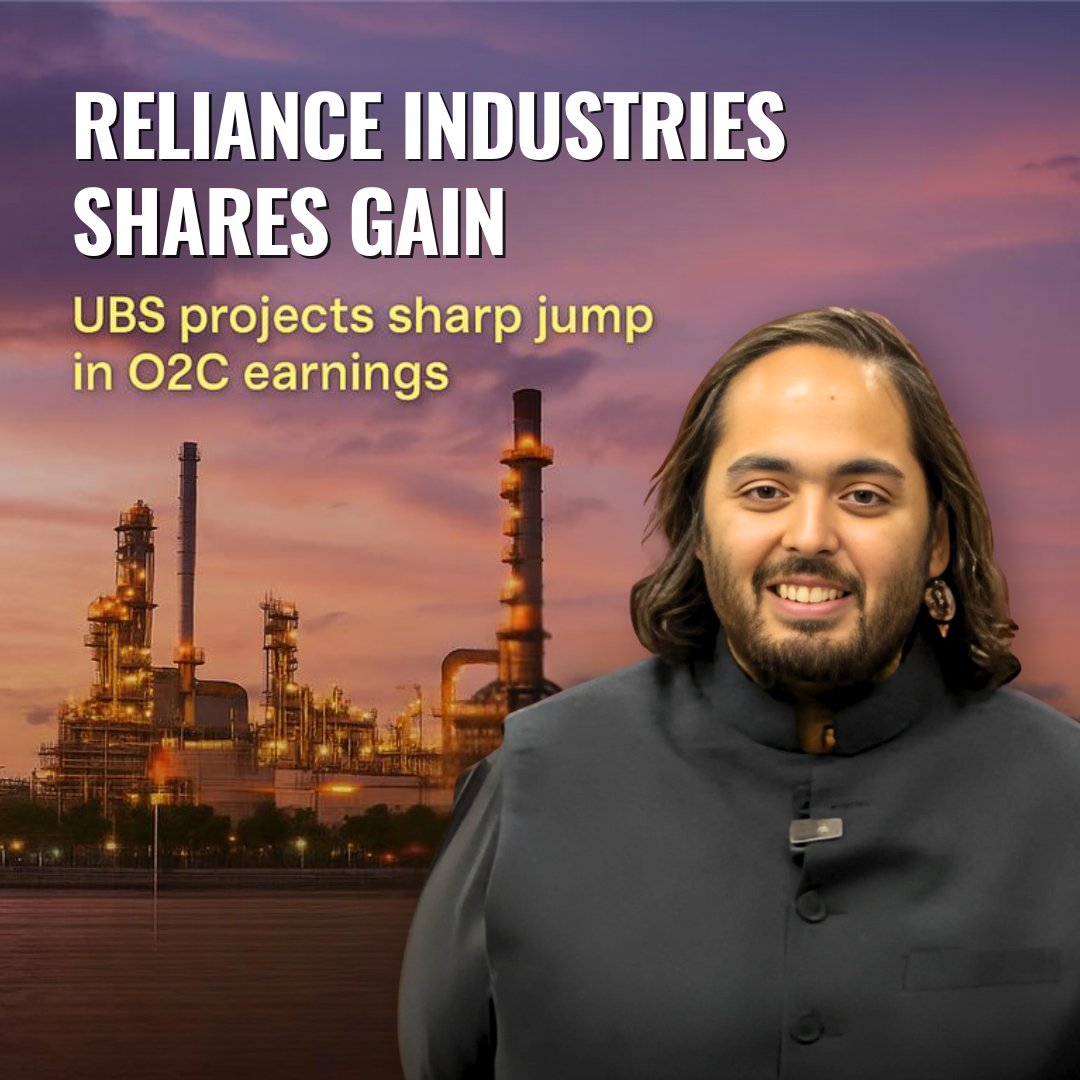 BusinessMe75158's tweet image. Reliance Industries ka share price tezi pakad raha hai, UBS ke bullish outlook ke saath, O2C, digital, consumer aur new-energy segments long-term value ko boost kar rahe hain.

#O2C #InvestorConfidence #AnantAmbaniDT #AnantDadaDT