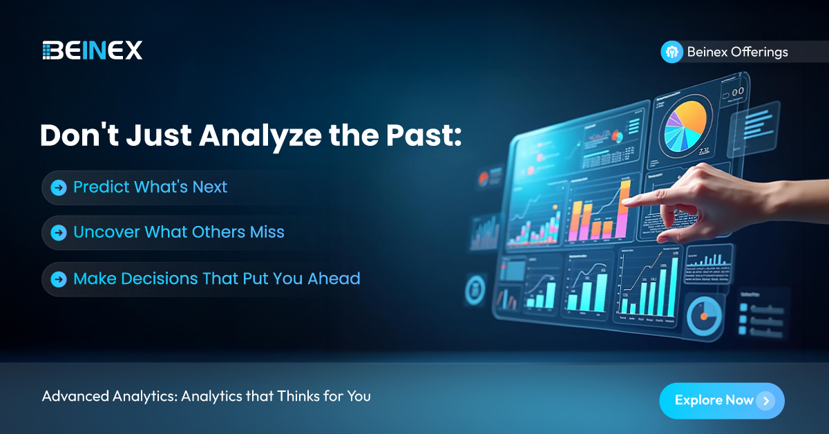 BeinexOfficial's tweet image. Today’s decisions #demand foresight. #Advancedanalytics helps forecast outcomes, discover hidden prospects and #risks, and act with confidence. And Beinex helps you to make #decisions that drive real competitive edge.
Explore more: bit.ly/3L0iTjb
#beinex #service