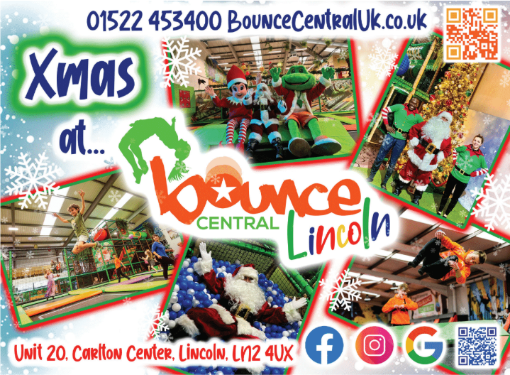 Jump into winter fun at Bounce Central Lincoln! 🤸‍♂️

Trampolines, inflatables and big smiles all round.

Check out their advert in Primary Times and plan a festive bounce-filled day out.flk.bz/sVjC
