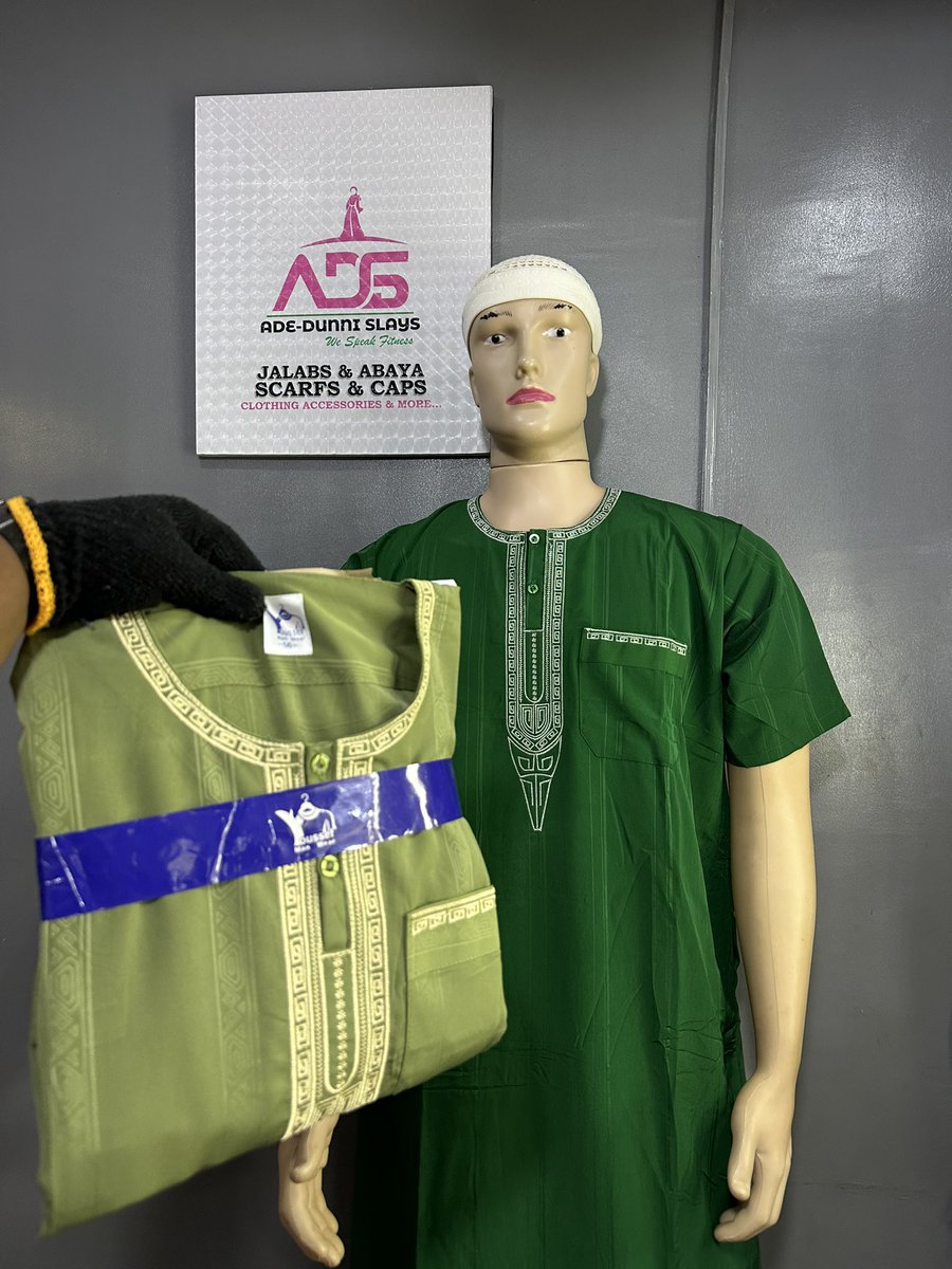 The algorithm just showed you my business, kindly repost and patronize us.

Discount price on sales:: 14,500
Also comes with free gifts 🎁 
Unisex✅
Available sizes:: 54,56,58,60….
Pick up at “ADs Jalabs &amp; Abaya Alakuko”
Delivery Services also available…