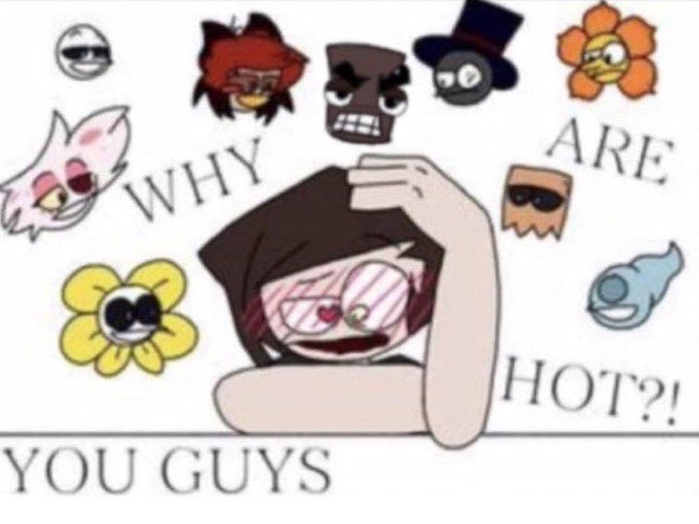 Blisterdose's tweet image. I genuinely feel like this image whenever I compliment/admire Die of death killer designs