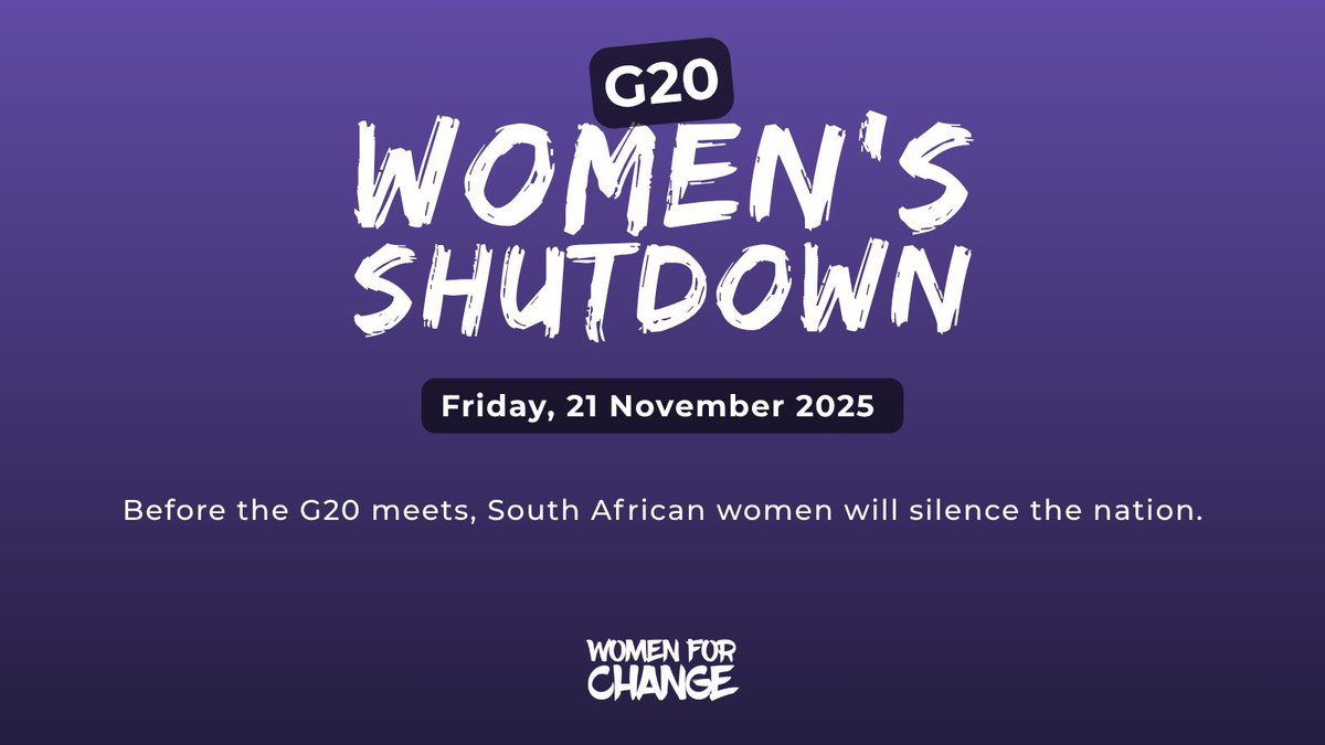 DOHScares's tweet image. Today, we stand with the Women of South Africa in solidarity against GBV and femicide. Let&apos;s amplify the voices demanding justice. Women cannot only be safe in caskets😔

We need a world where women and girls can live without fear. 💜💜#DeclareGBVFANationalDisaster 
#EndFemicide