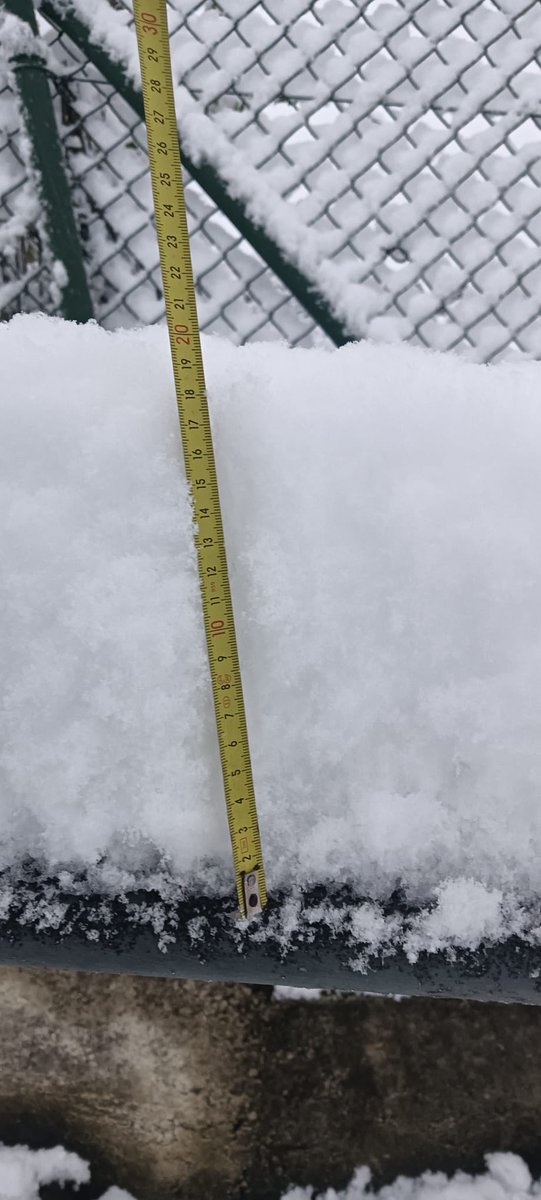 Navarrameteo's tweet photo. 😍❄️ La nevada alcanza los 20cm en #Arístregui (610m), cuenca de #Pamplona https://t.co/Le7AQEyFTm