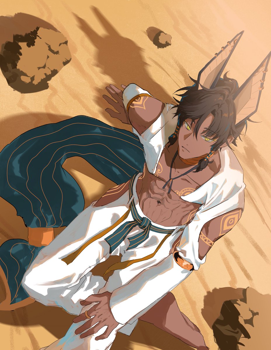 ryepe49's tweet image. 아누비스 OC