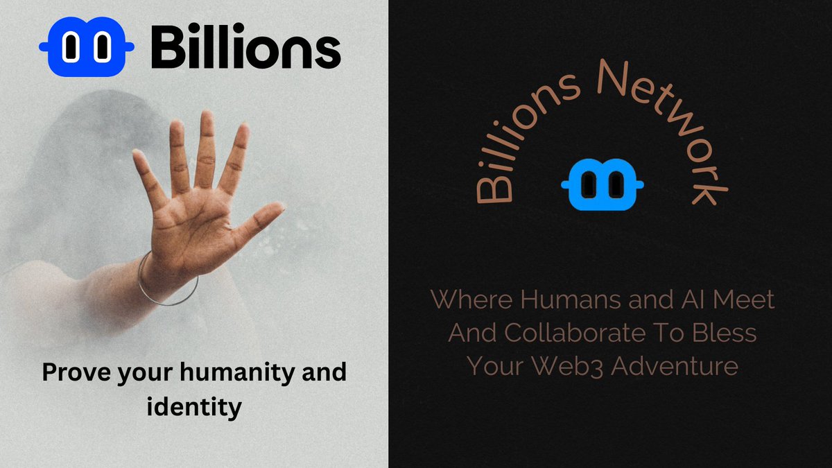 MTahir40212799's tweet image. @billions_ntwk 

#ProofOfHumanity #privacy 

🧵1/6

gBillion, fam

Just started making content about #BillionsNetwork and the fun thing is that the more I create the more I enjoy #Billions 

Let&apos;s discuss what&apos;s Billions Network is - it&apos;s actually the first...